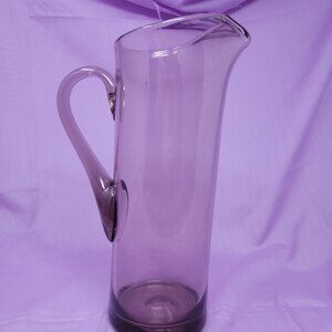 Vintage Purple Drinks Pitcher 1970s